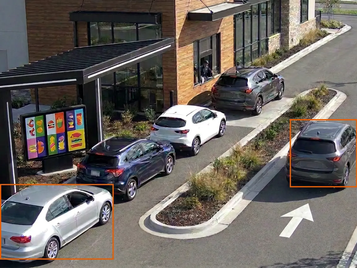 Drive-thru and service-lane analytics