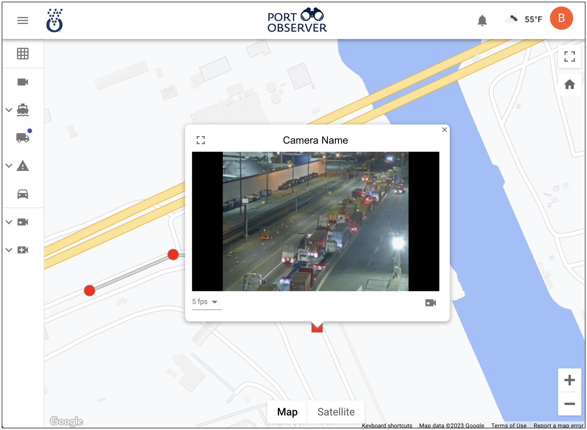 Segment queuing view