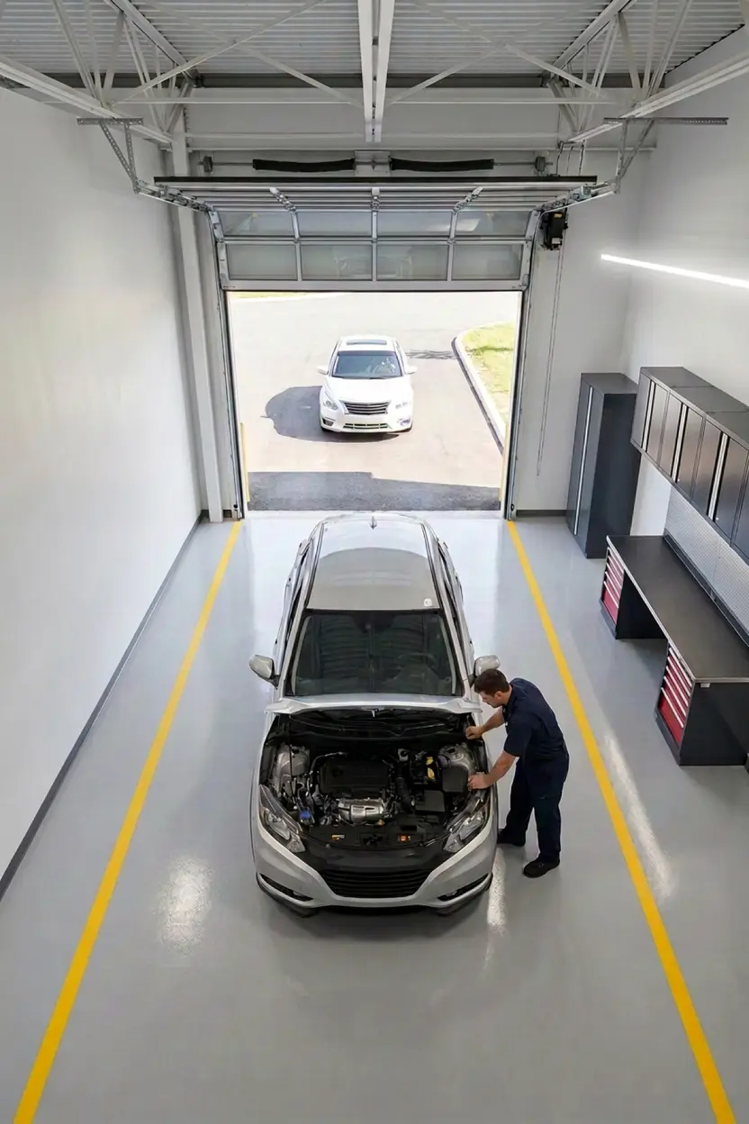 Auto service bay analytics